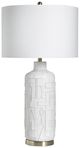 Stylecraft Loutraki White Table Lamp-0