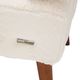 Michael Amini® A La Carte Powder/Capri Bunny Armless Chair-2