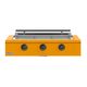 Caliber™ Rockwell Social 48" 3-Burner Saffron Built-In Natural Gas Grill with Pewter Hardware-0