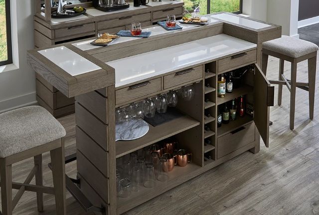 Parker House® Pure Modern Moonstone Dining Bar-3