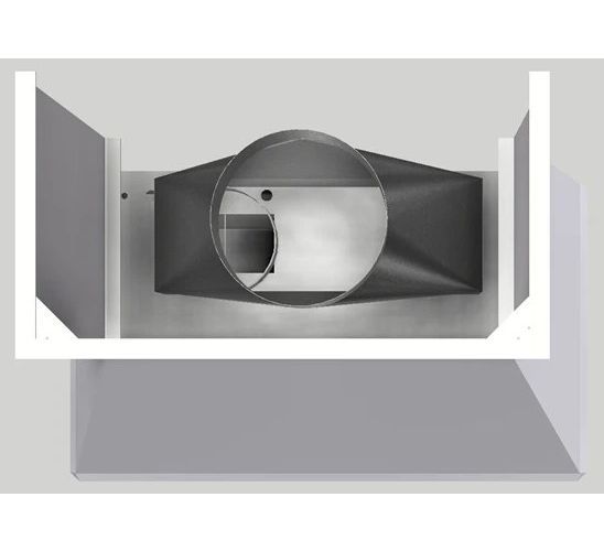Vent-A-Hood® 42" White Wall Hood-2