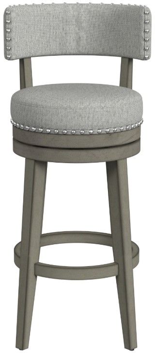 HH2 Home Lawton Gray Bar Stool-1