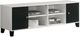 Crown Mark Akerson Black/White TV Stand-0