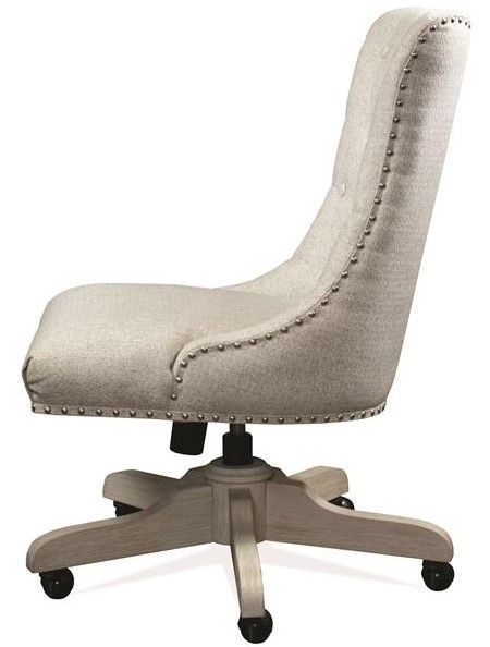 Riverside Furniture Maisie Champagne/Gray Desk Chair-2
