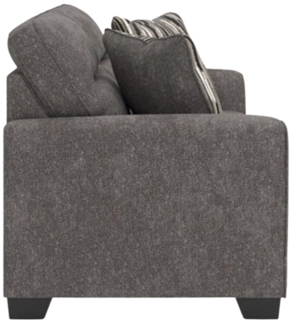 Benchcraft® Olten Graphite Loveseat-2