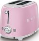Smeg 50's Style 2 Slice Pink Toaster-1