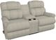La-Z-Boy® Pinnacle Dove Manual Wall Reclining Loveseat with Console-0