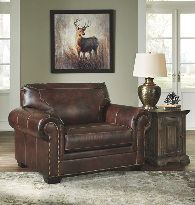 Signature Design by Ashley® Roleson Walnut Chair and a Half-2