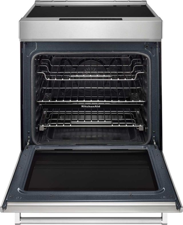 KitchenAid® 30" Stainless Steel Slide In Induction Range-1