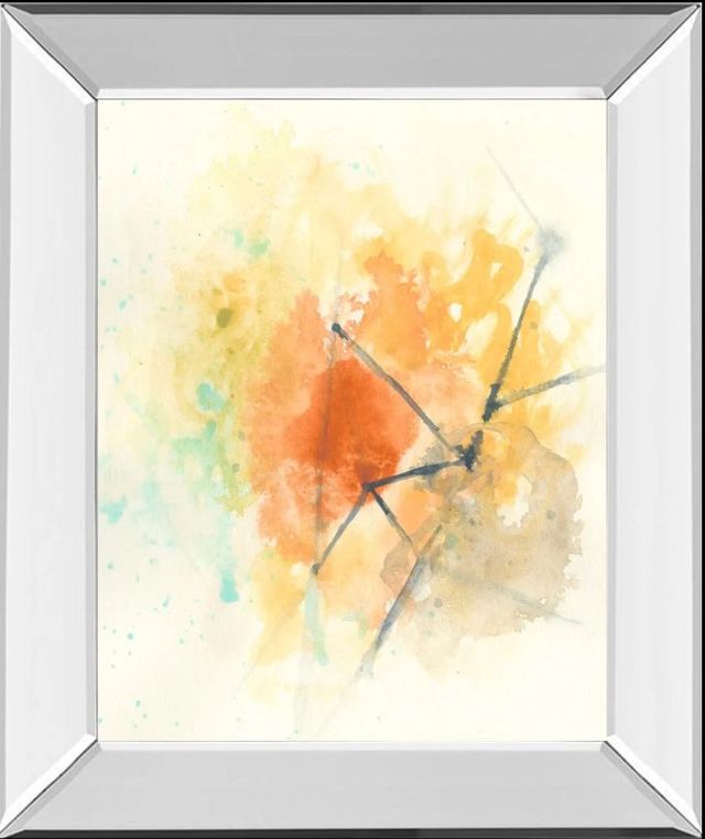 Classy Art Magnetic Shift II by June Erica Vess Mirror Framed Wall Art-0