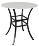 CabanaCoast® Customizable Monaco Stone 42" Outdoor Round Bar Table-0