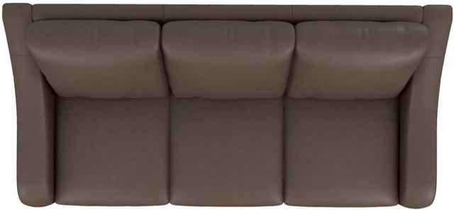 La-Z-Boy® Charlie Cognac Leather Sofa-5