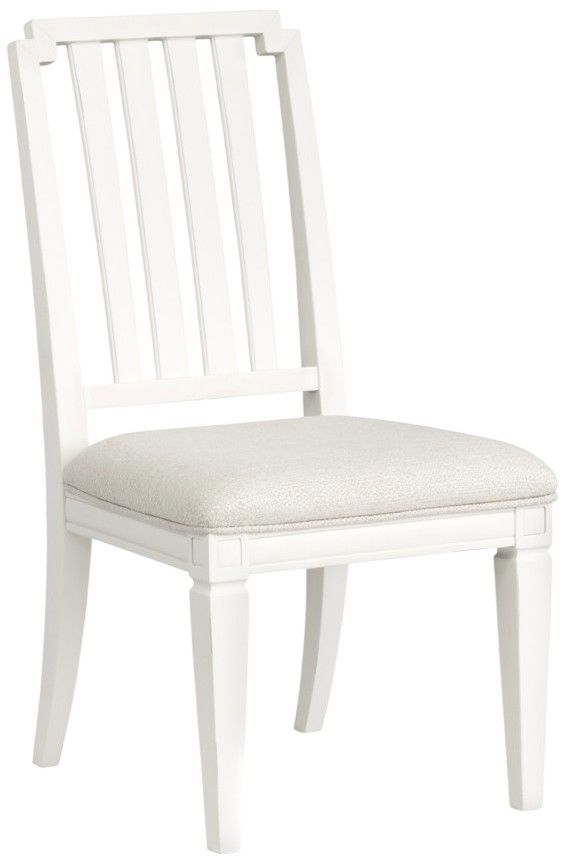 Magnussen Home® Willowbrook Egg Shell White Side Chair-0