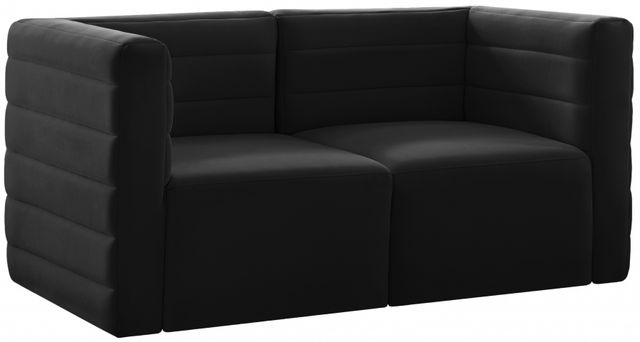 Meridian Furniture Quincy Black Modular Sofa-0