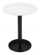 Zuo® Modern Alto Bistro White Bistro Table with Black Base-2
