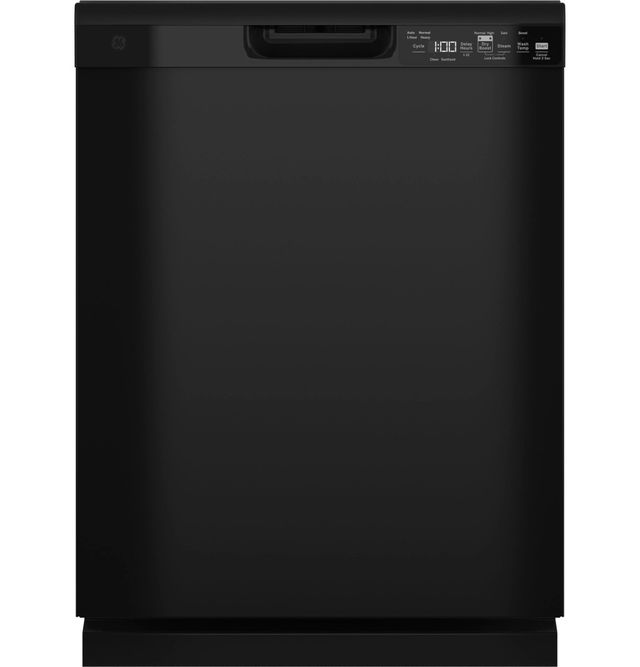 GE® 24" Black Built-In Dishwasher-0