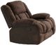 Mazin Furniture Presley Brown Upholstered Rocker Recliner-0