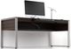 BDI Sequel® 6021 Executive Desk-Chocolate Stained Walnut-3