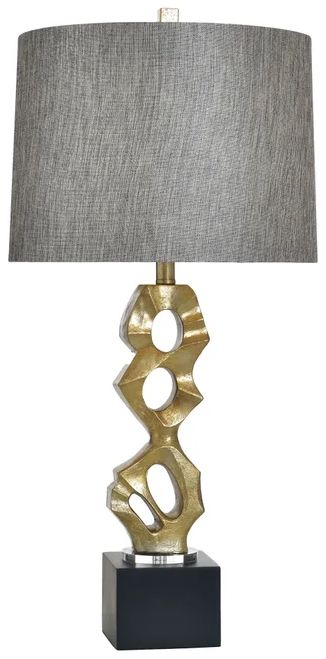 Stylecraft Van Gold Table Lamp-0