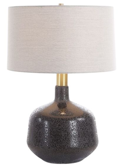 Uttermost® Flanagan Matte Black Table Lamp-3