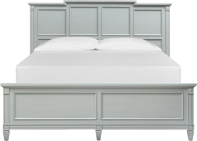 Magnussen Home® Glenbrook Pebble Complete California King Panel Bed-2