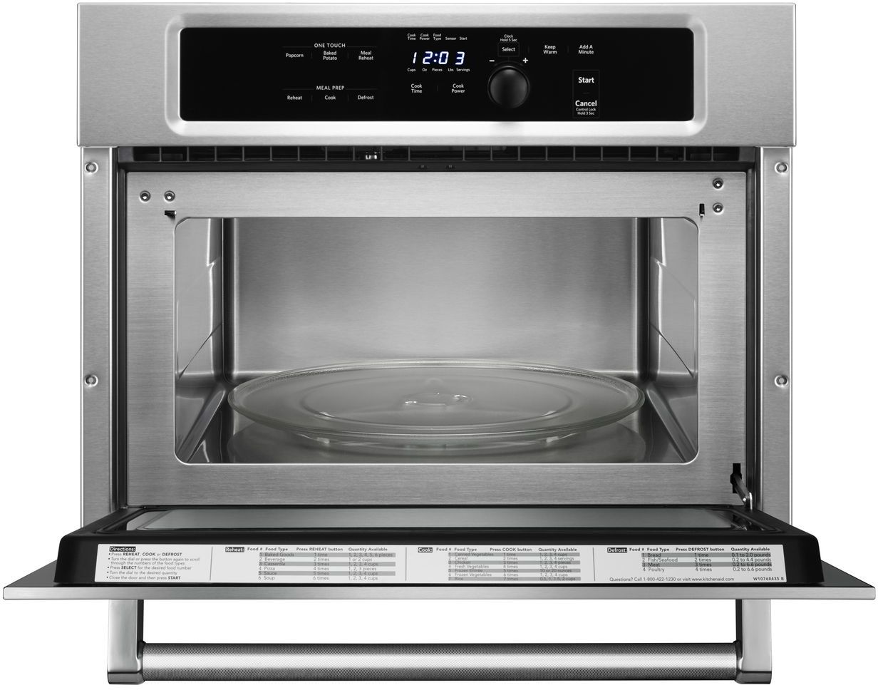 KitchenAid Built-In Microwave with Convection Cooking - Thumbnail 4