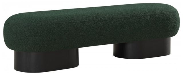 Meridian Furniture Robertson Green/Black Bench-0