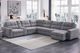 Lounger 7 Piece Sliding Chaise Sectional -2
