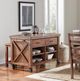A-America® Anacortes Salvage Mahogany Kitchen Island-2