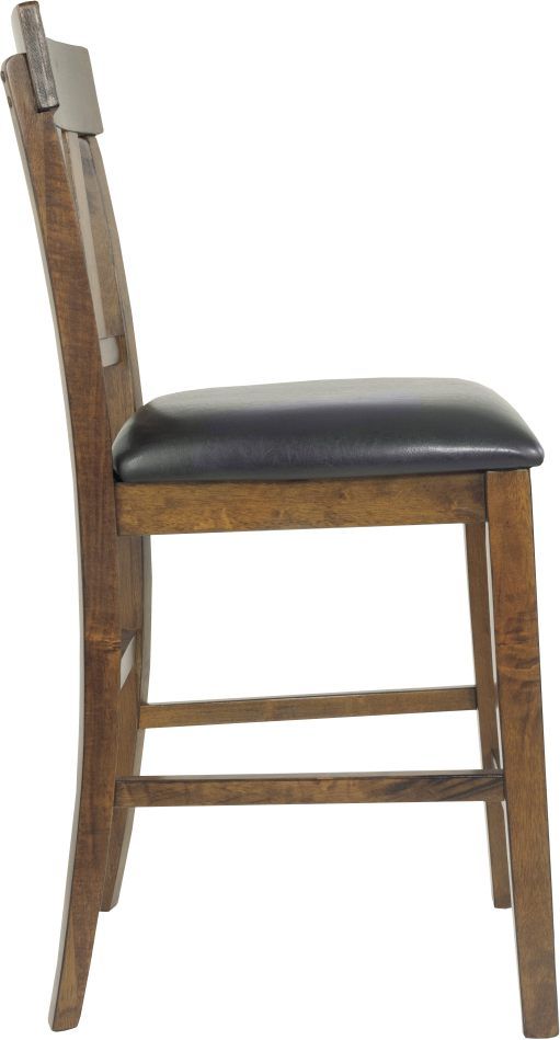 Signature Design by Ashley® Ralene Medium Brown Upholstered Bar Stool-2