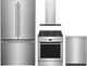 Electrolux® 4 Piece Stainless Steel Gas Kitchen Package-0