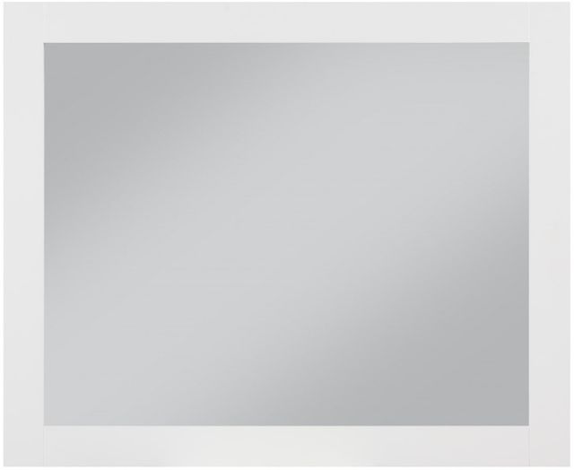 Meridian Furniture Monad White 44" Mirror-1