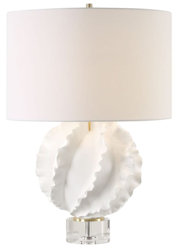 Uttermost® Saylor White Table Lamp-0