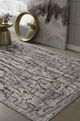 KAS Rugs Inspire Gray Expressions 5'x8' Area Rug-3