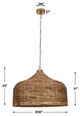 Uttermost® Tauranga Natural Woven 5-Light Pendant-2