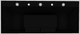 Vent-A-Hood® 48" Black Wall Mounted Liner Insert-2