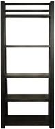 Riverside Furniture Perspectives Ebonized Acacia Leaning Bookcase-2