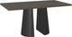 Amisco Customizable Gemma 72" Rectangular Pub Table with 1.63" White Oak Veneer Top-0
