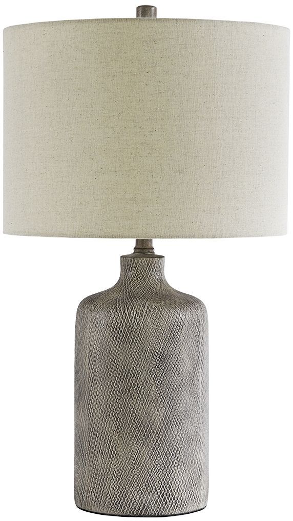 Signature Design by Ashley® Linus Antique Black Table Lamp-0