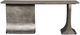 Vanguard® Furniture Reveal Antique Nickel/Gray Console-1