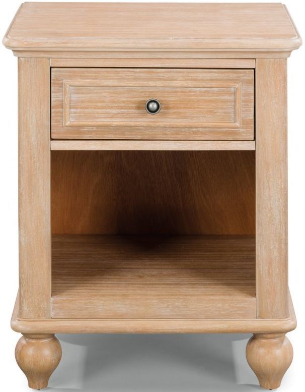 homestyles® Cambridge Whitewash Nightstand-0