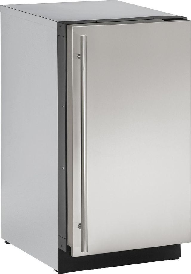 U-Line® 2000 Series 18" 3.4 Cu. Ft. Stainless Steel Under the Counter Refrigerator
