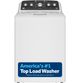 GE® 4.5 Cu. Ft White Agitator Top Load Washer with Stainless Steel Basket, Cold Plus and Wash Boost-2