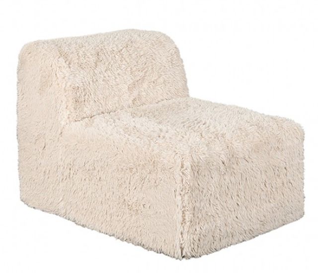 Furniture of America® Nappi Sand L-Shape Sofa Sectional-4