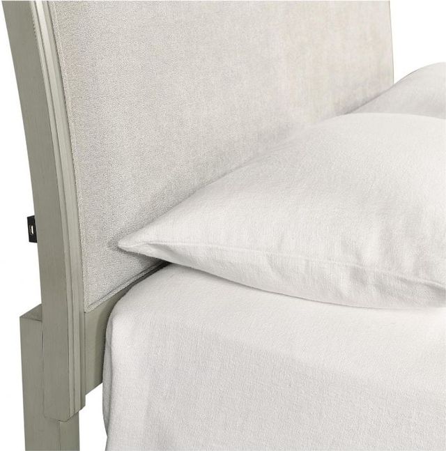 aspenhome® Charlotte Shale Twin Upholstered Bed-2