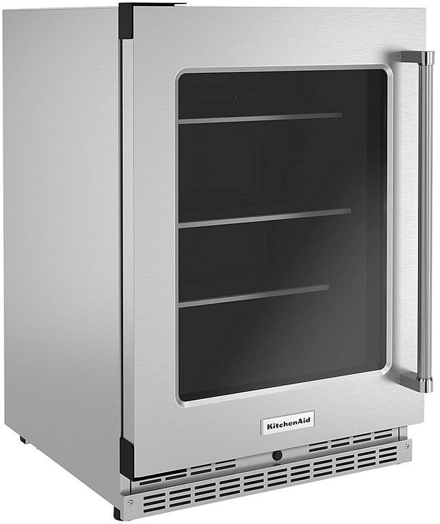 KitchenAid® 5.2 Cu. Ft. Stainless Steel Beverage Center-2