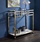 ACME Furniture Neilo Clear/Wire Brass Serving Cart-3