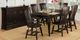 Handstone Customizable Phillipe Buxton Cherry 42x60 Center Leg Harvest Table with 4x12" Leaf's-1