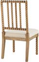 Forty West Designs Bryce French Linen/Medium Brown Dining Side Chair-3