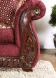 Furniture of America® Tabitha Wine Sofa-4